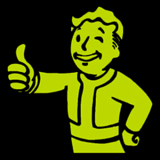 Fotonášivka FALLOUT - Vault Boy Green