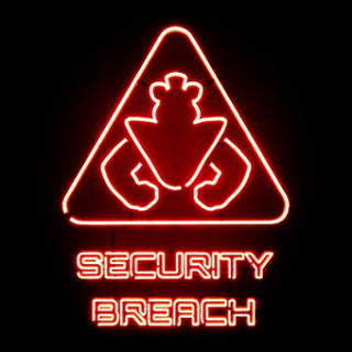Fotonášivka FIVE NIGHTS AT FREDDYS - Security Breach
