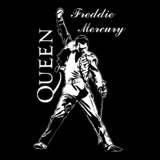 Fotonášivka FREDDIE MERCURY - Logo & Portrait