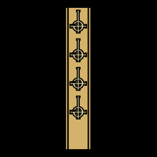Fotonášivka GHOST - Gold Logo Motive 2