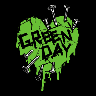 Fotonášivka GREEN DAY - Green Heart