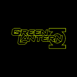 Fotonášivka GREEN LANTERN - Logo Neon