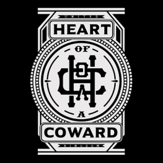Fotonášivka HEART OF A COWARD - Logo