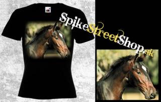 Horses Collection - MUSTANG - Anglický plnokrvník - dámske tričko