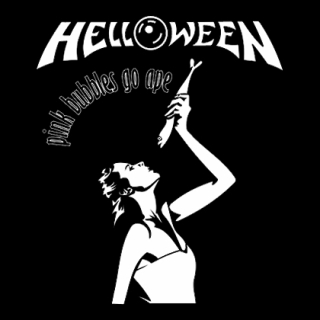 Fotonášivka HELLOWEEN - Pink Bubbles Go Ape