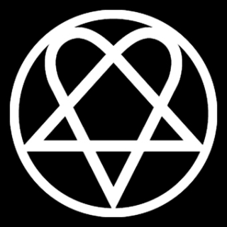Fotonášivka HIM - Heartagram