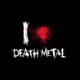 Fotonášivka I LOVE DEATH METAL