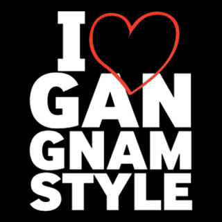 Fotonášivka I LOVE GANGNAM STYLE