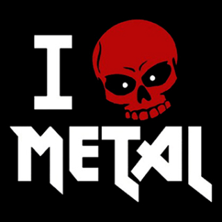 Fotonášivka I LOVE METAL