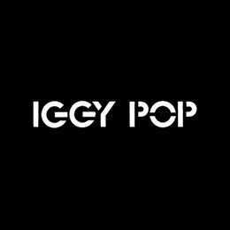 Fotonášivka IGGY POP - Logo
