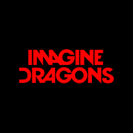 Fotonášivka IMAGINE DRAGONS - Logo Red