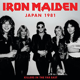 Fotonášivka IRON MAIDEN - Japan 1981