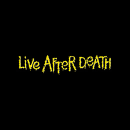 Fotonášivka IRON MAIDEN - Live After Death History Slogan