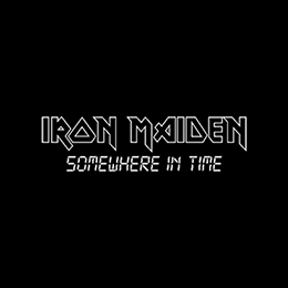 Fotonášivka IRON MAIDEN - Somewhere In Time Logo