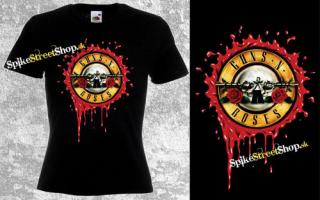 GUNS N ROSES - Bloody Classic Logo - dámske tričko