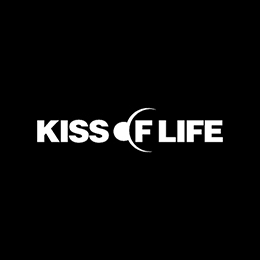 Fotonášivka KISS OF LIFE - Logo Kpop Band