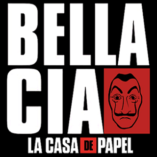 Fotonášivka LA CASA DE PAPEL - Bella Ciao