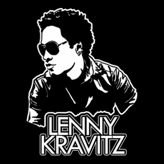 Fotonášivka LENNY KRAVITZ - Logo & Portrait