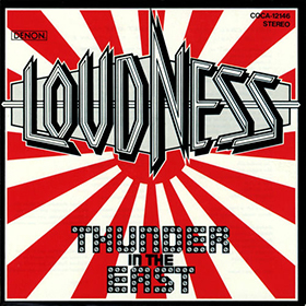 Fotonášivka LOUDNESS - THUNDER IN THE EAST