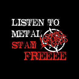 Fotonášivka LUNATIC GODS - Listen To Metal Stay Free Motive 1