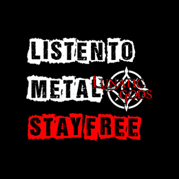 Fotonášivka LUNATIC GODS - Listen To Metal Stay Free Motive 4