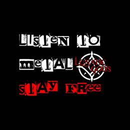 Fotonášivka LUNATIC GODS - Listen To Metal Stay Free Motive 5