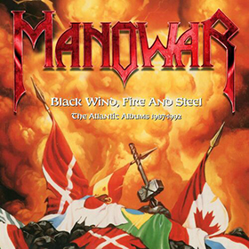 Fotonášivka MANOWAR - Black Wind, Fire and Steel