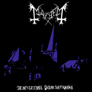 Fotonášivka MAYHEM - De Mysteriis Dom Sathanas
