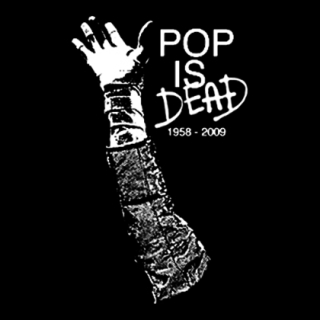 Fotonášivka MICHAEL JACKSON - Pop Is Dead