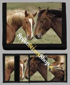 Horses Collection - 2 HNEDÉ KONE - peňaženka