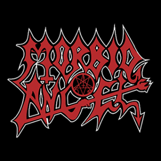 Fotonášivka MORBID ANGEL - Logo Red White