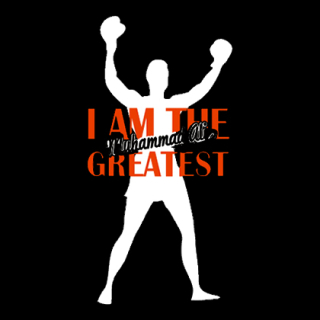 Fotonášivka MUHAMMAD ALI - I Am The Greatest