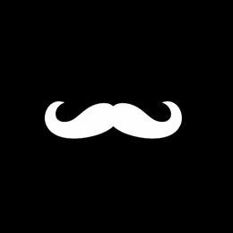 Fotonášivka MUSTACHE
