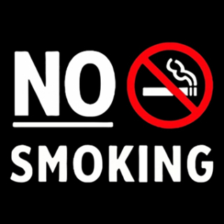 Fotonášivka NO SMOKING - Slogan