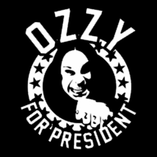 Fotonášivka OZZY OSBOURNE - For President