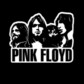 Fotonášivka PINK FLOYD - Logo & Band