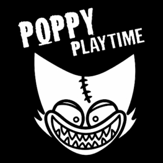 Fotonášivka POPPY PLAYTIME - Logo Teeth smile
