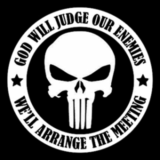 Fotonášivka PUNISHER - God Will Judge Our Enemies