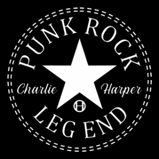 Fotonášivka PUNK ROCK LEGEND - Charlie Harper