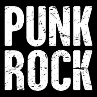 Fotonášivka PUNKROCK - Logo Motív 2