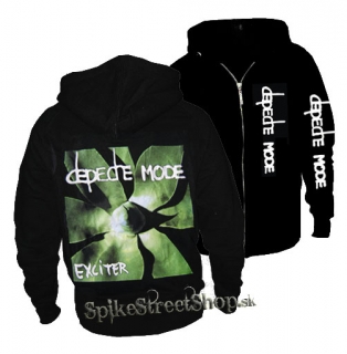 DEPECHE MODE - Exciter - čierna pánska mikina na zips (-30%=VÝPREDAJ)