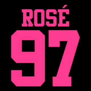 Fotonášivka ROSÉ 97 - Pink Logo