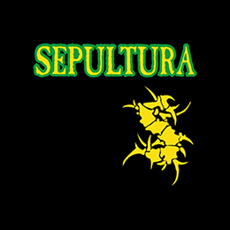 Fotonášivka SEPULTURA - Brasil Yellow Logo