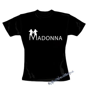 MADONNA - čierne dámske tričko