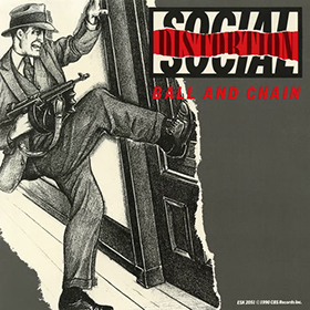 Fotonášivka SOCIAL DISTORTION - Ball and Chain EP