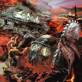 Fotonášivka SODOM - In War and Pieces