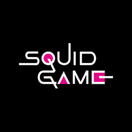 Fotonášivka SQUID GAME - Logo Colour Pink