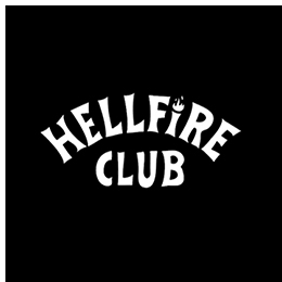 Fotonášivka STRANGER THINGS - Hellfire Club Logo