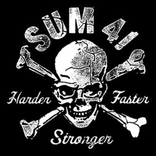 Fotonášivka SUM 41 - Skull & Bones