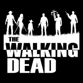 Fotonášivka THE WALKING DEAD - Silhouette